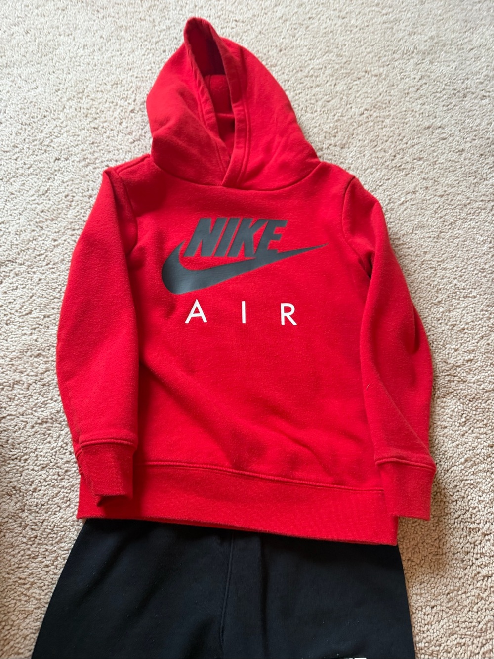 Nike Kids' Red Air Pullover Hoodie & Sweats